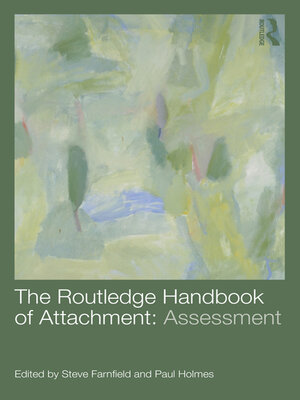 cover image of The Routledge Handbook of Attachment